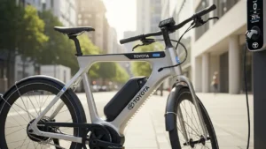 Toyota Electric Cycle 2025 Launch – 350KM Range, Futuristic Design & 15-Minute Fast Charging